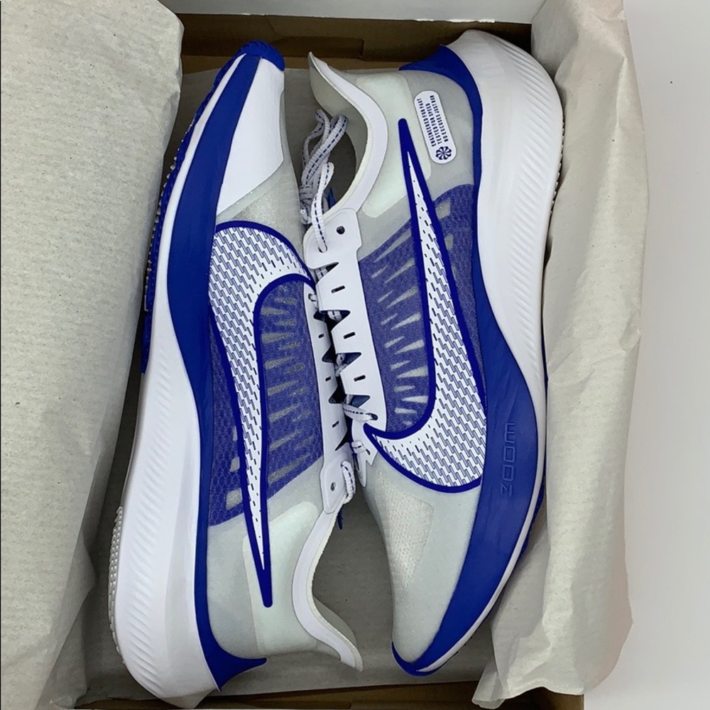 • NIKE ZOOM GRAVITY white/clear-racer blue men’s - Picture 3 of 16
